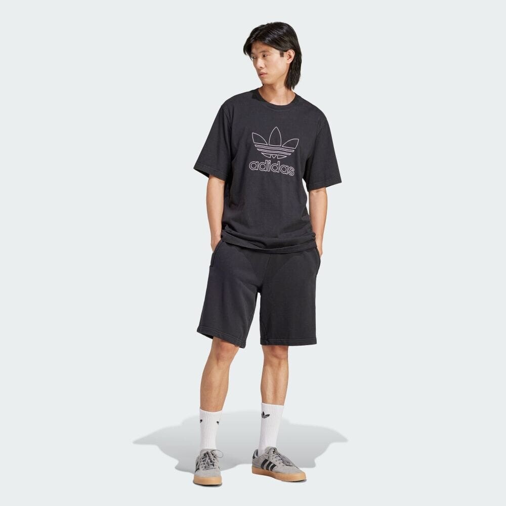 

Футболка Adidas Adicolor Outline Trefoil Short Sleeve T-Shirt, черный