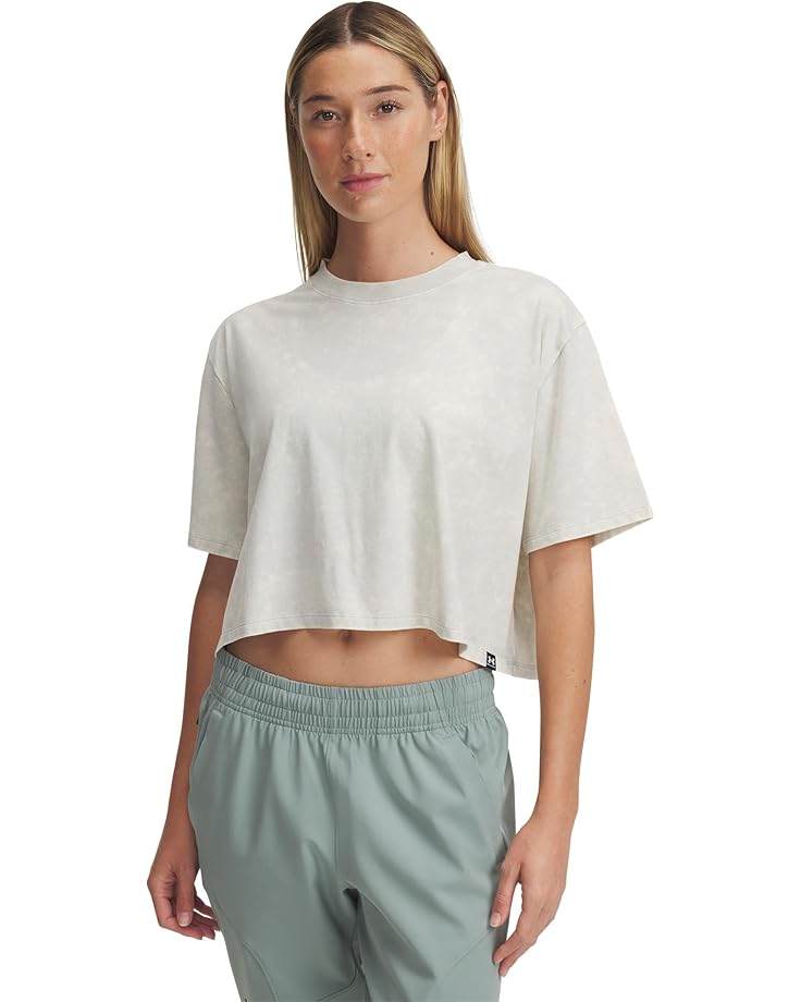 

Футболка Under Armour Rival Wash Short, цвет Hydro Green/Black