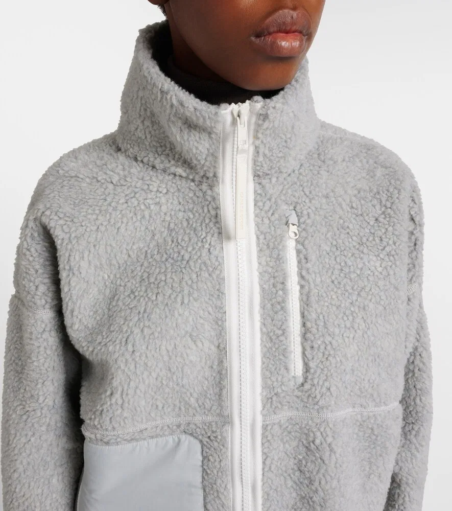 Флисовая куртка Simcoe из шерстяной смеси Canada Goose, серый — фото 4