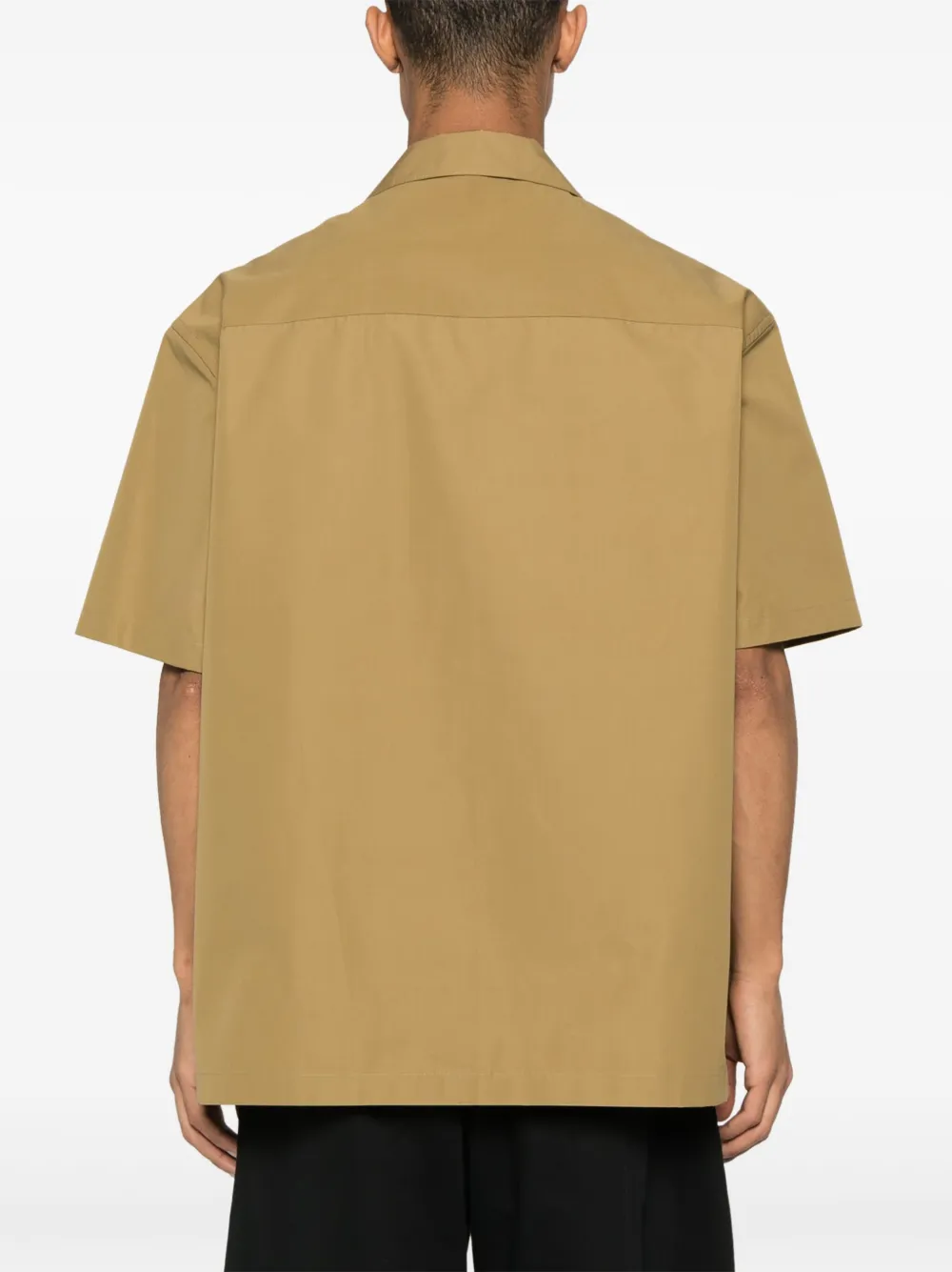 Рубашка с короткими рукавами JIL SANDER, зеленый — фото 4