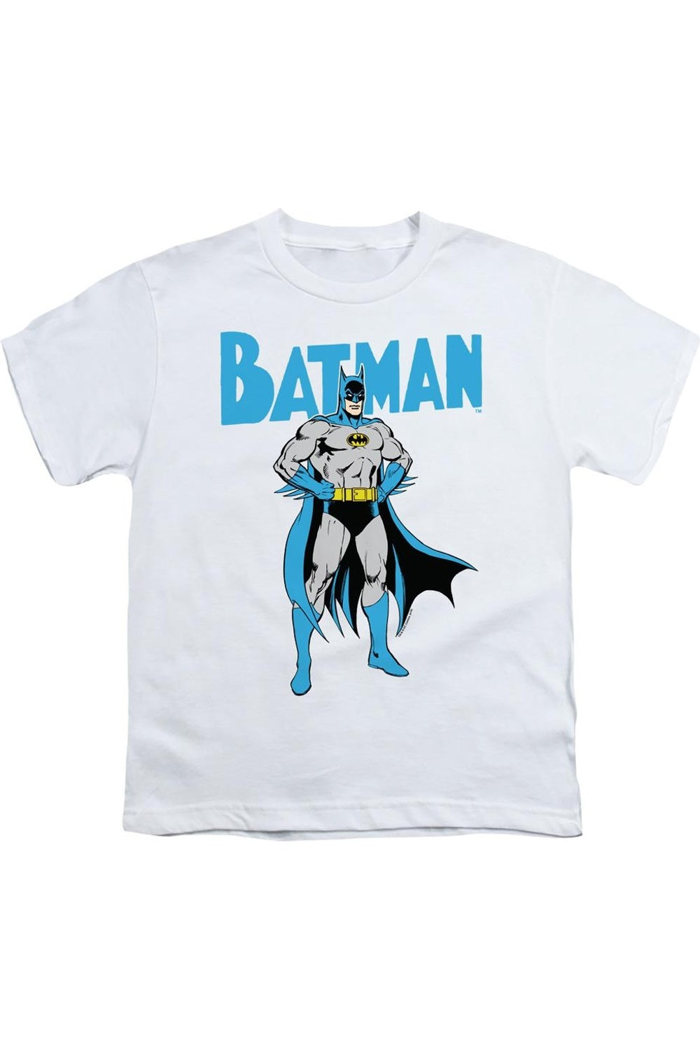 

Футболка с коротким рукавом Batman Stance для детей Gildan, белый
