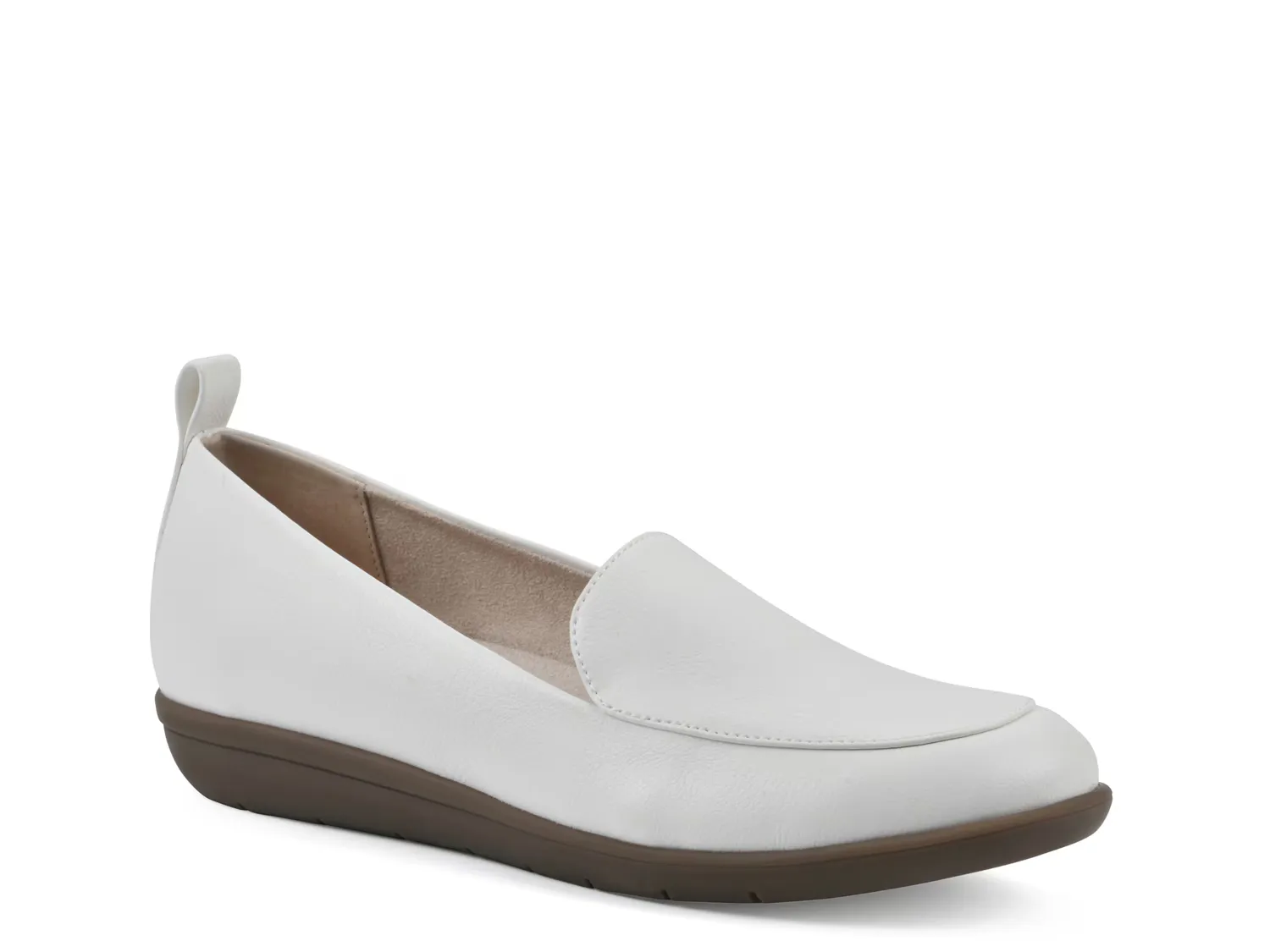 

Слипоны Twiggy Wedge Slip-On Cliffs By White Mountain, белый
