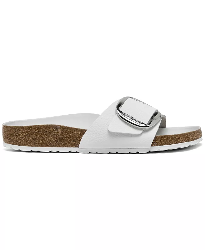 Женские сандалии Madrid Big Buckle от Finish Line Birkenstock, белый — фото 2