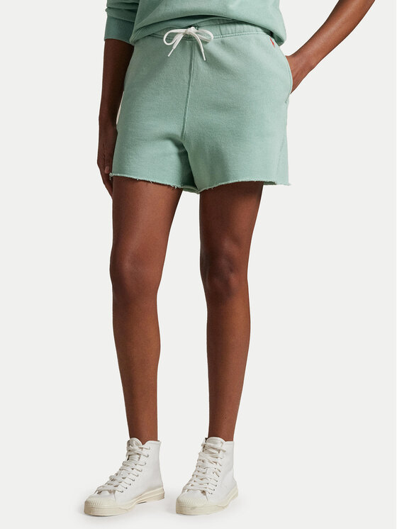 

Спортивные шорты прямого кроя 211965103007 Polo Ralph Lauren, зеленый