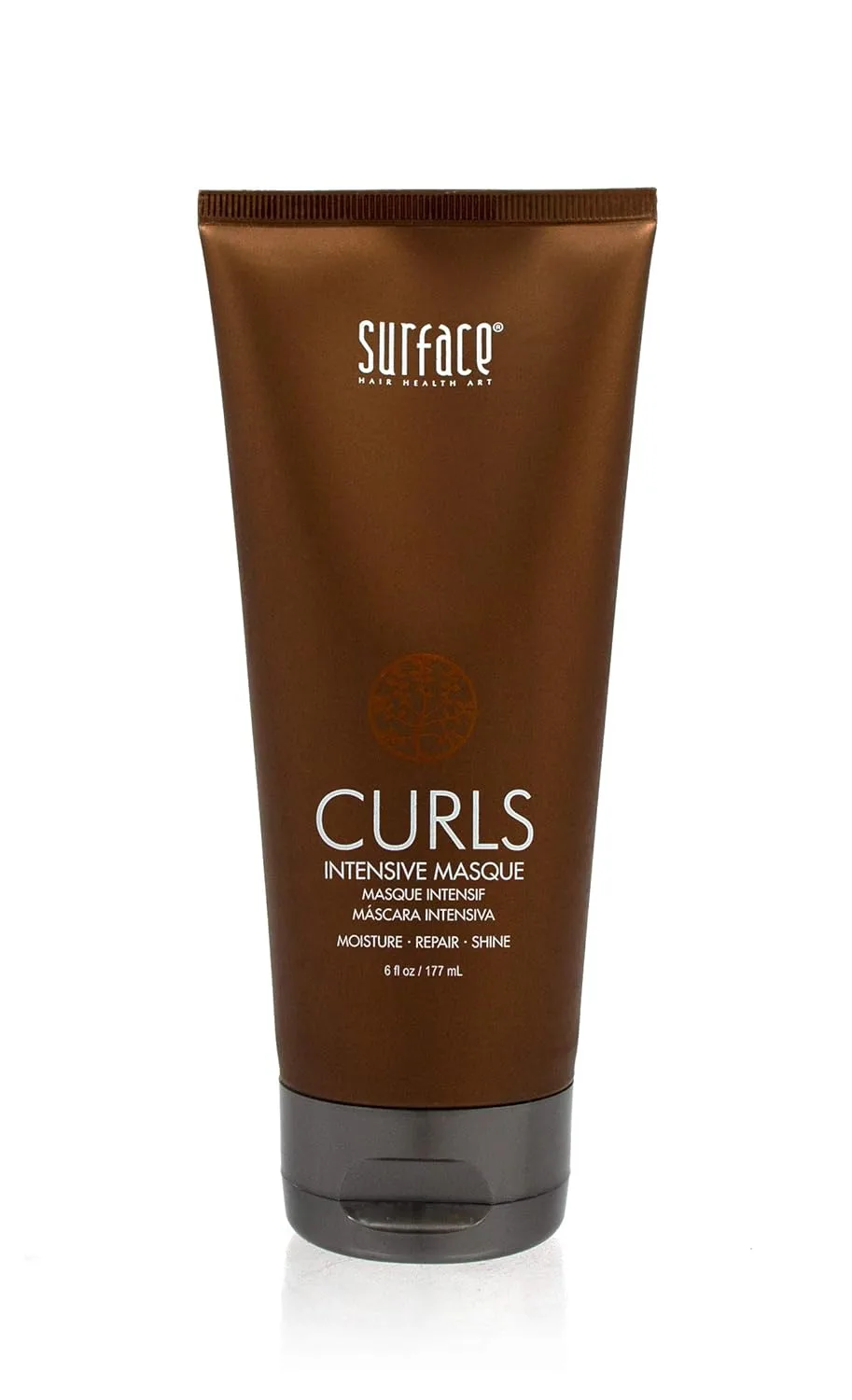 Интенсивная маска для кудрявых волос Surface Hair - Curls Intensive Masque, увлажняющая, защищающая и восстанавливающая волосы с маслом какао и маслом бабассу, 170 мл.