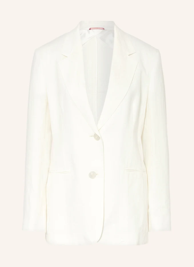 

Льняной пиджак vandea Maxmara Studio, экрю