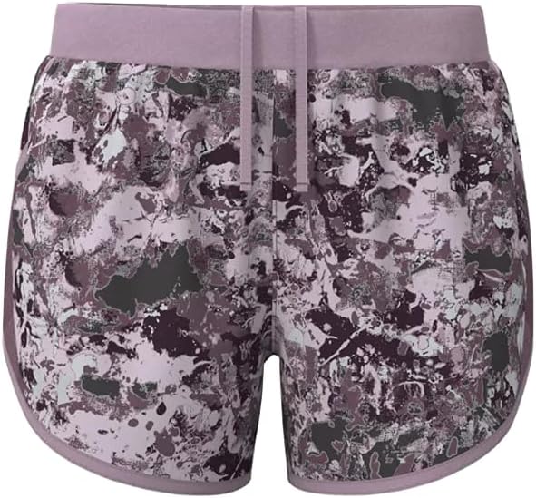 

Женские беговые шорты Under Armour Fly by 2.0 Printed, Ash Plum (555)/Reflective