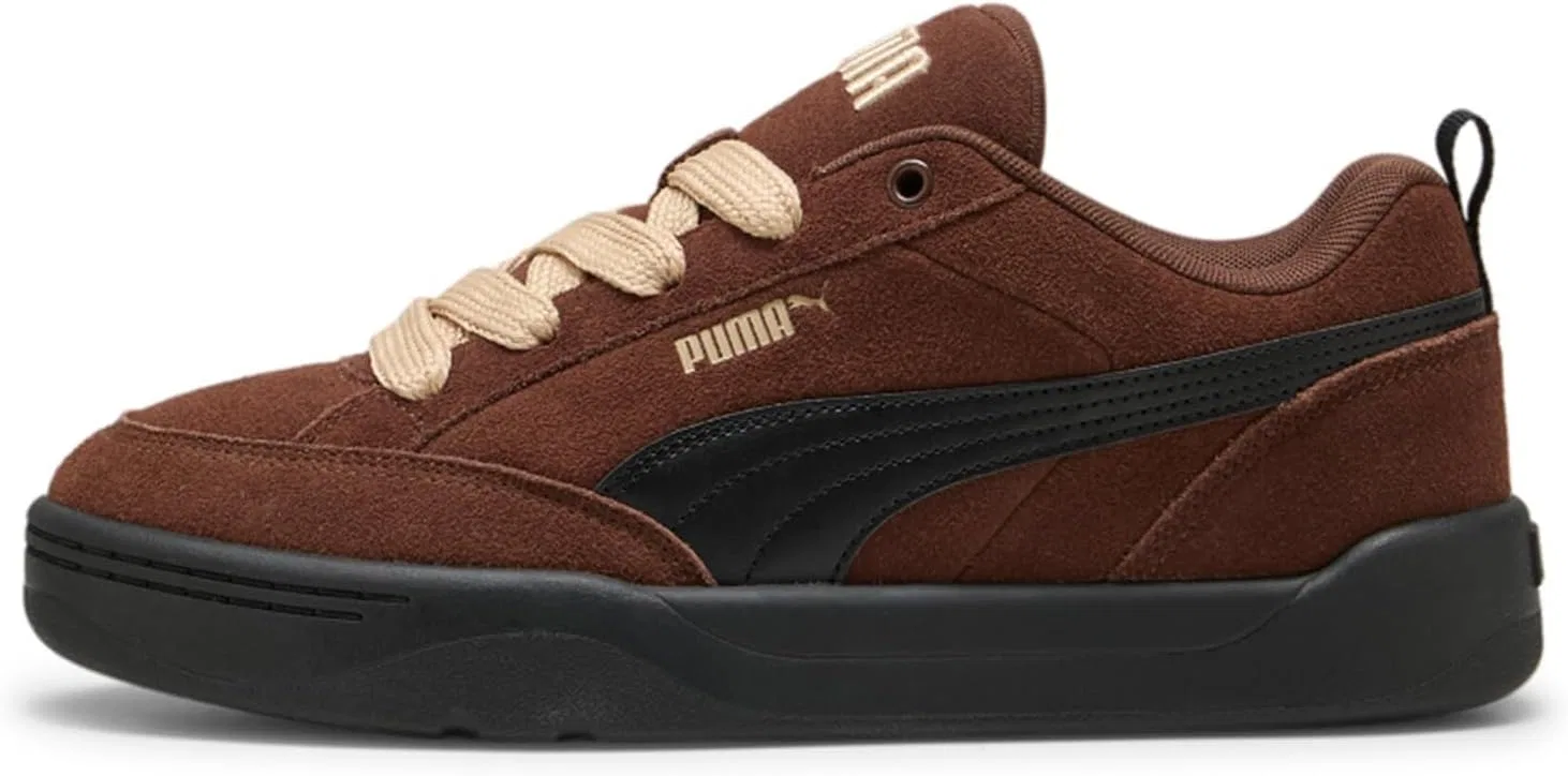 Кроссовки PUMA Park Lifestyle Raw унисекс 401606 02 коричневые — фото 2