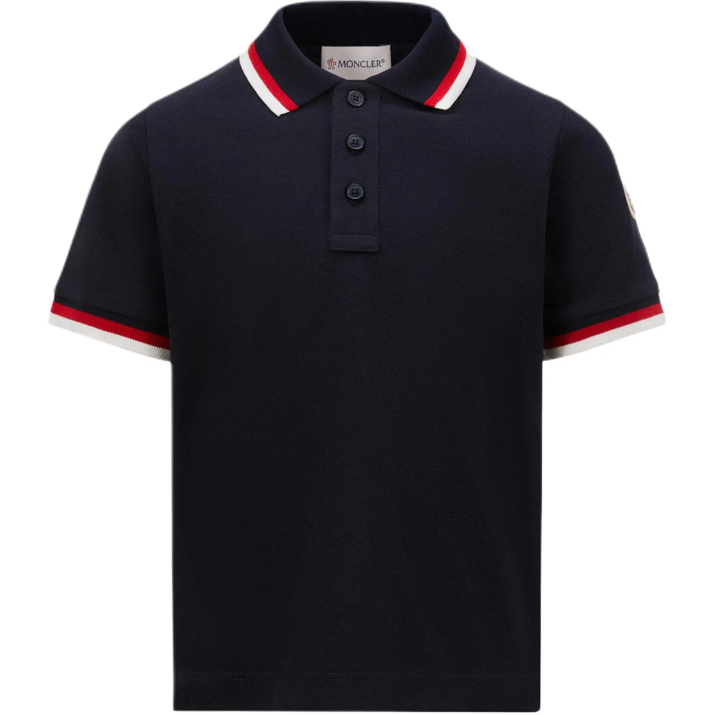 Moncler Футболка Marine Blue для детей 3-7 лет — фото 3