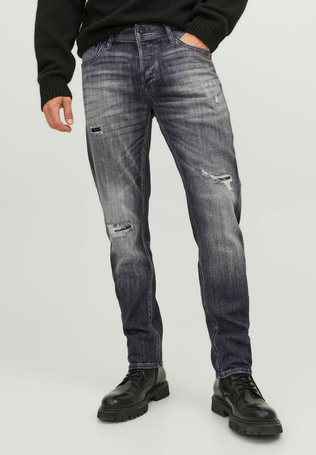 

Джинсы Slim fit Jack & Jones JJIMIKE JJORIGINAL GE, цвет Grey Denim