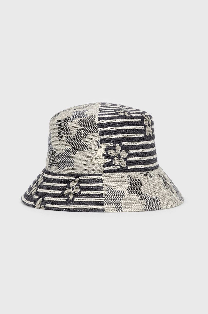 

Шапка из смесовой шерсти Kangol, серый