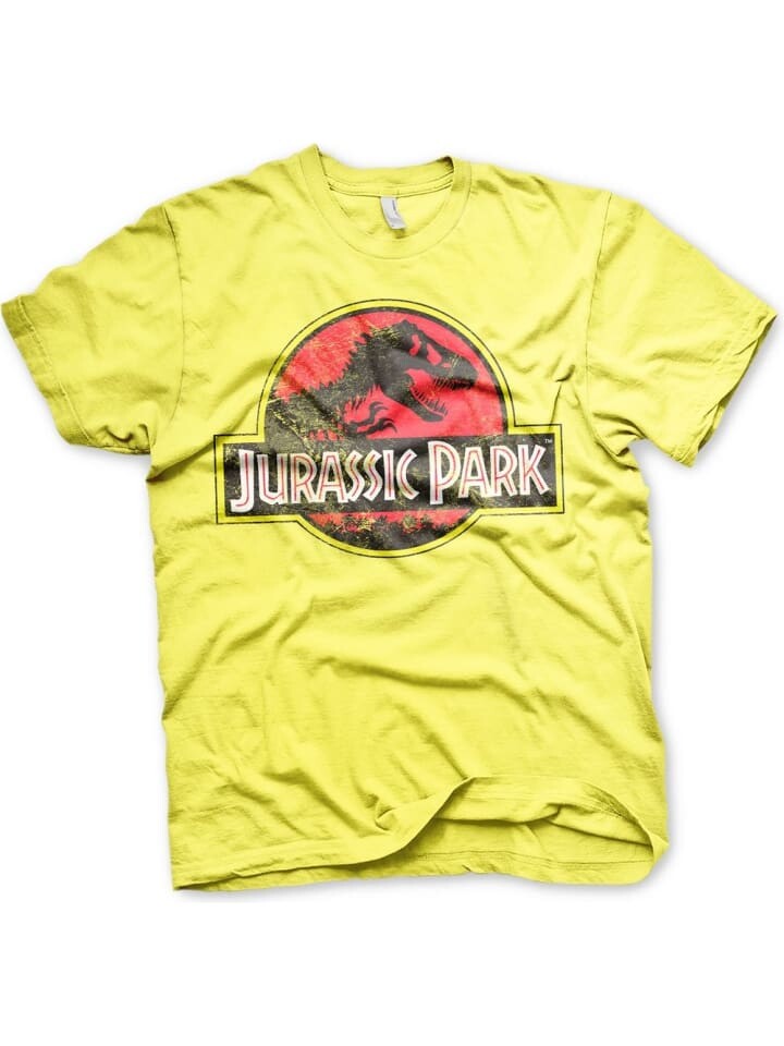 

Футболка Jurassic Park, желтый