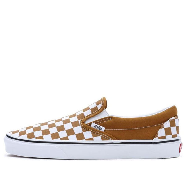 

Кроссовки classic slip-on color theory 'brown white' Vans, коричневый
