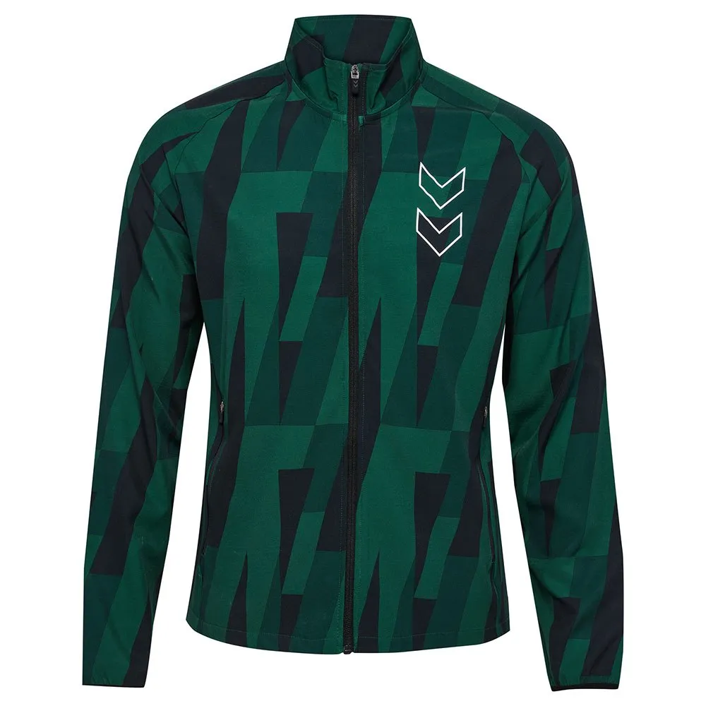 

Куртка Hummel Court AOP, зеленый