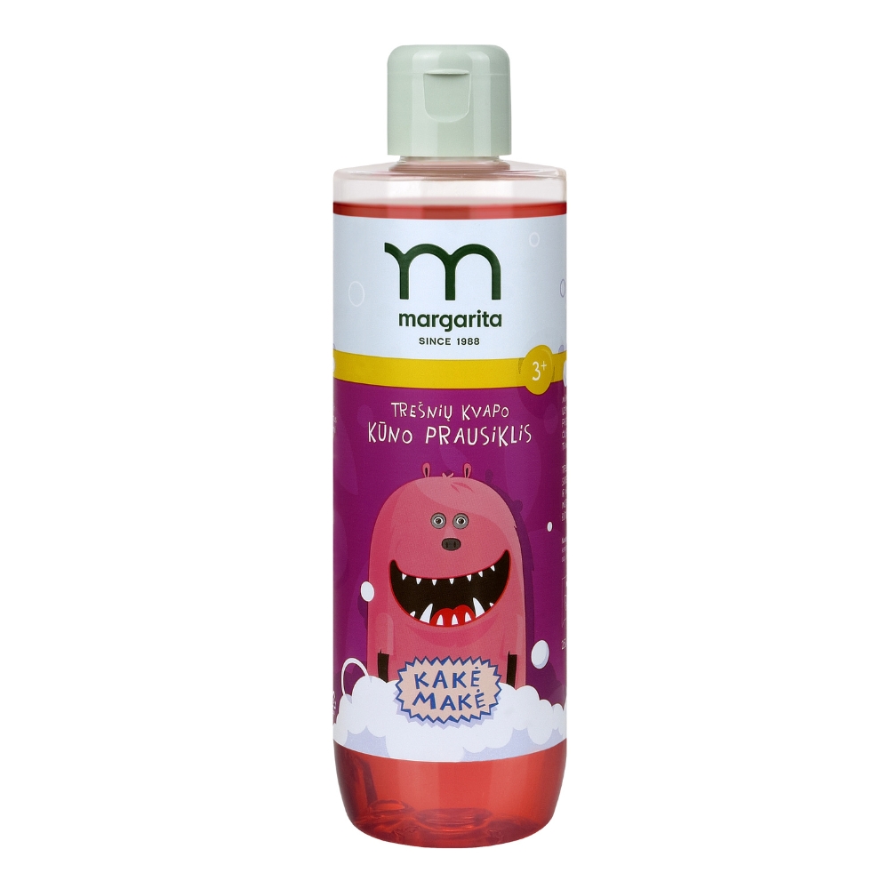 

Гель для душа с ароматом вишни kakė makė wild cherries flavoured body wash Margarita, 250 мл