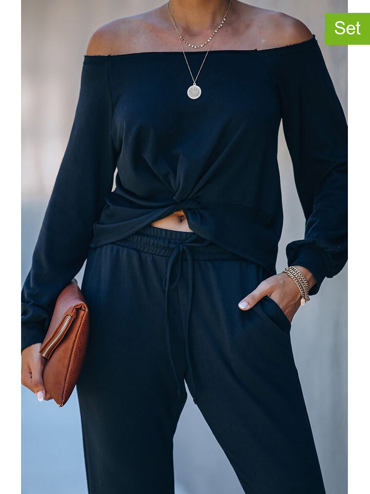 

Брюки Milan Kiss 2tlg. Outfit, черный