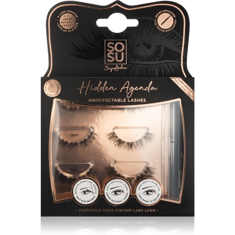 

Набор SOSU Cosmetics Hidden Agenda Undetectable Lashes (для ресниц) Inna Marka