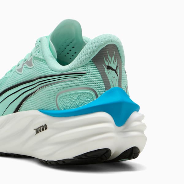 Женские кроссовки для бега по шоссе Velocity Nitro 4 Puma, зеленый — фото 3