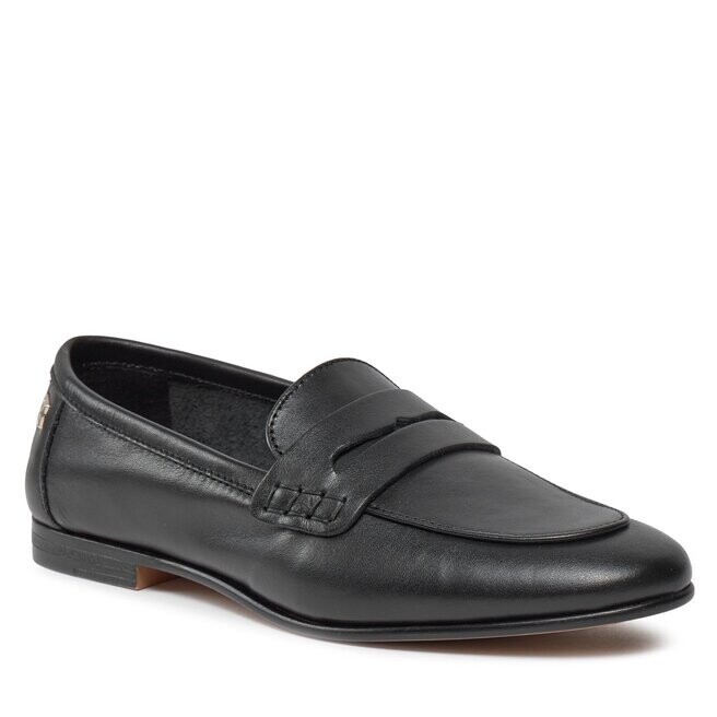 

Мокасины Tommy Hilfiger EssentialLeather Loafer, черный