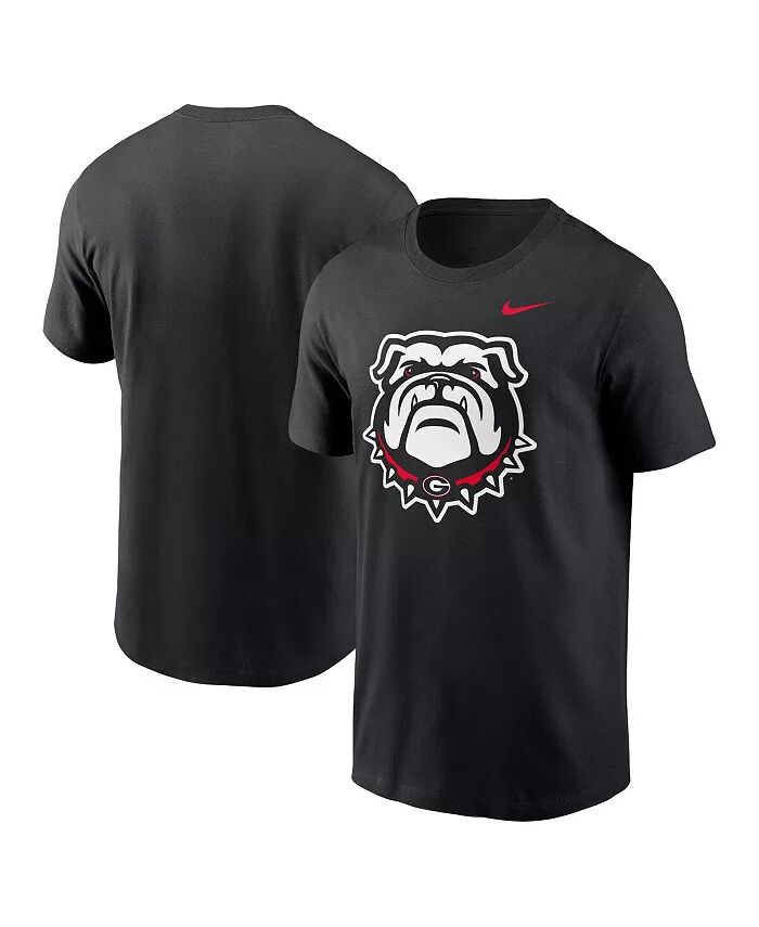 

Футболка мужская черная Georgia Bulldogs Primetime Evergreen с альтернативным логотипом Nike Fanatics