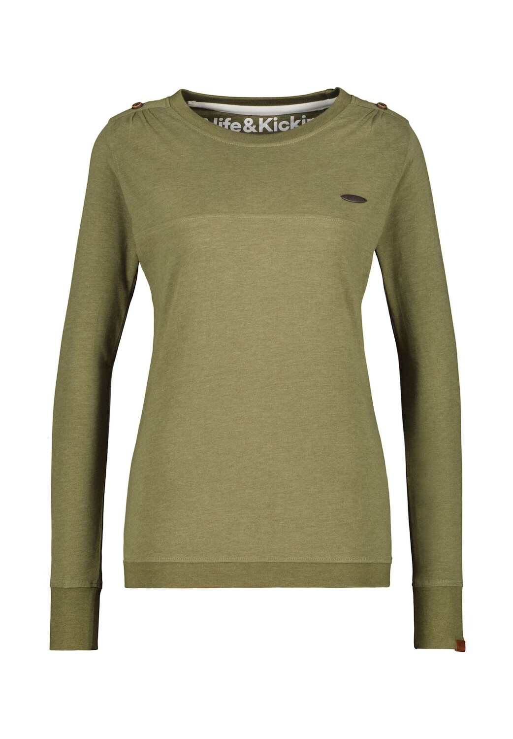 

Лонгслив ALIFE AND KICKIN, цвет Sea Kelp Melange
