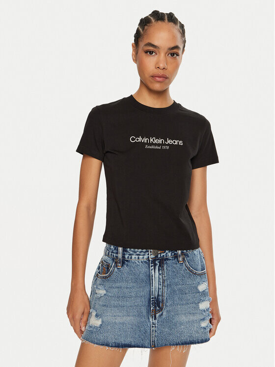 

Футболка стандартного кроя Calvin Klein Jeans, черный