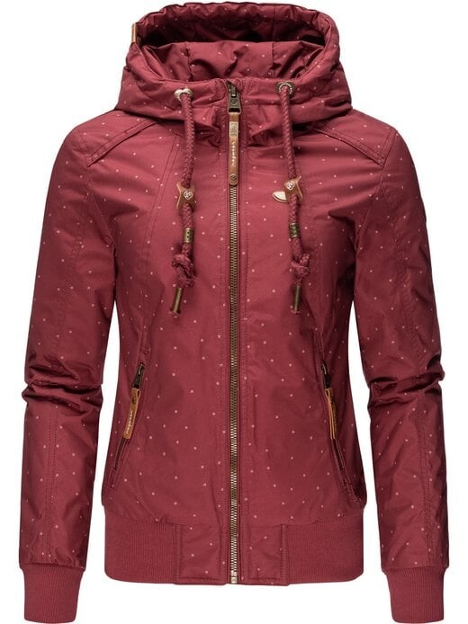 

Зимняя куртка с принтом druna зимняя Ragwear, бордовый