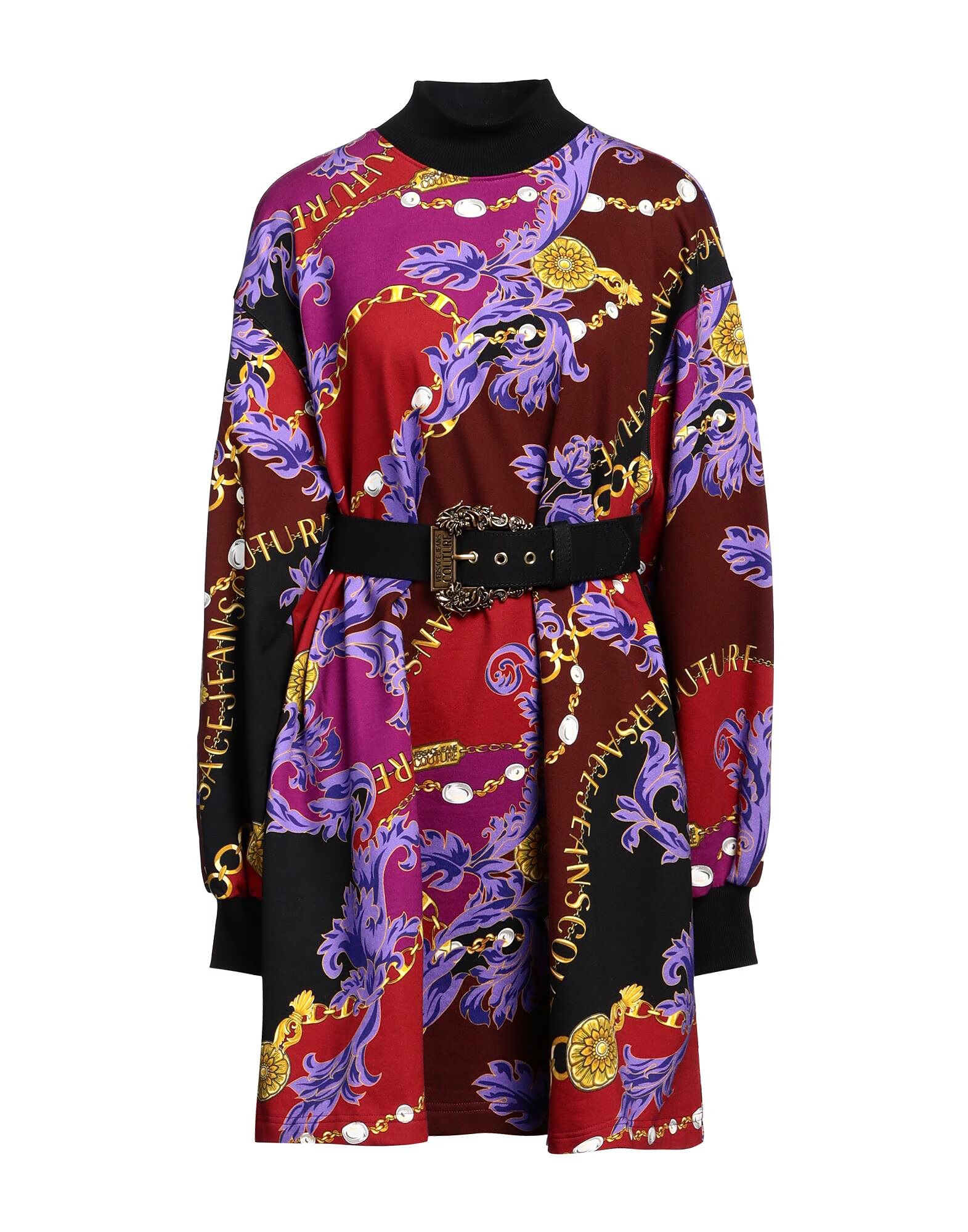 

Мини-платье Versace Jeans Couture, бордовый