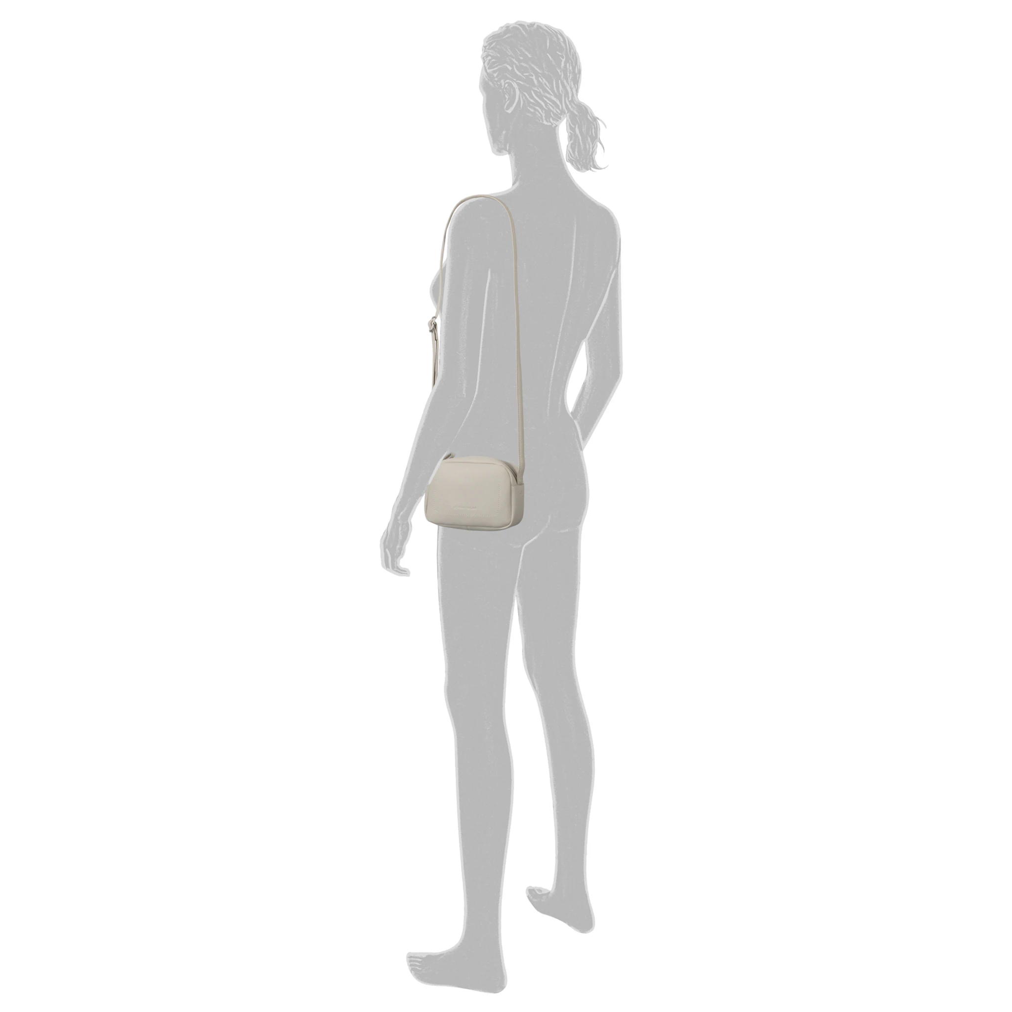 

Сумка TOM TAILOR "Elis", из мягкой зернистой искусственной кожи, с эффектной декоративной строчкой и изящным логотипом, белый