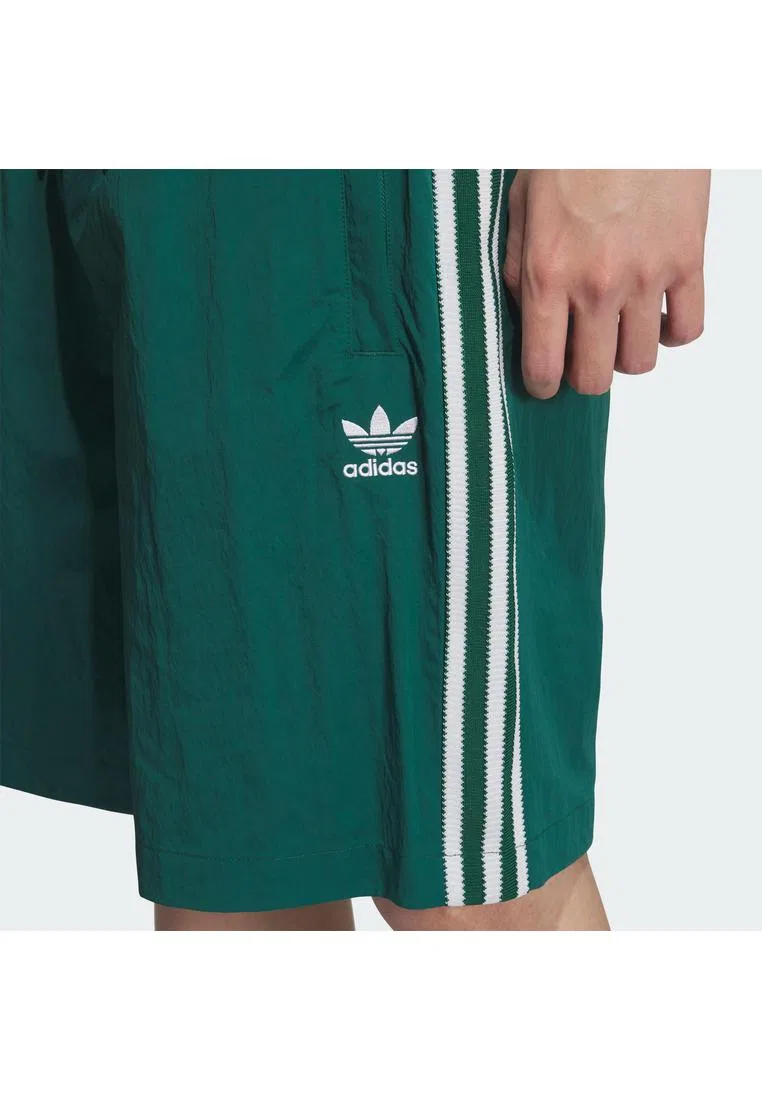 Шорты спортивные, тканые, мужские Adidas, зеленый — фото 3