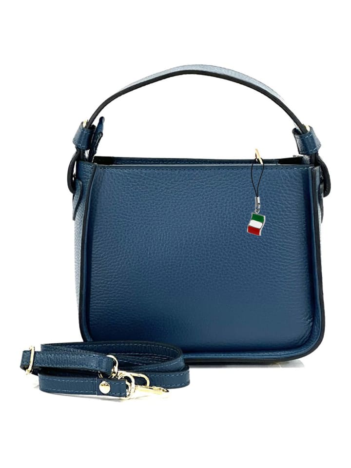 

Сумка через плечо Florence, кожа, бирюзовый цвет, примерно 21 см Florence