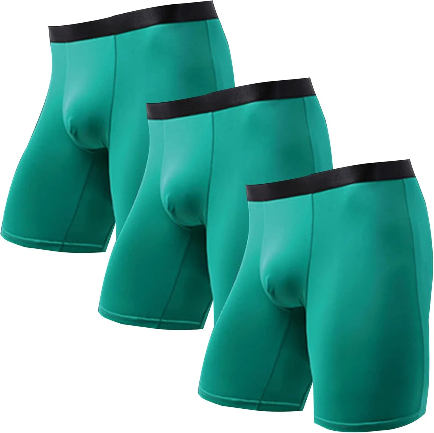 Боксеры из сетки, Ice Silk, Green-3pc