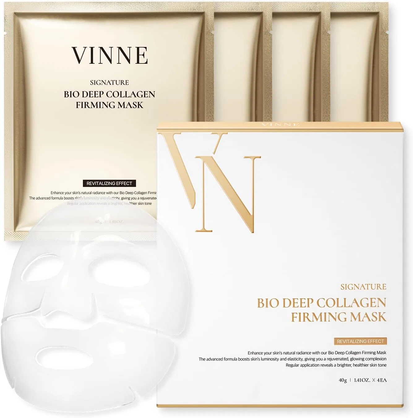 Сыворотка Vinne — Signature Bio Deep Collagen Firming Mask Pack, 40 г
