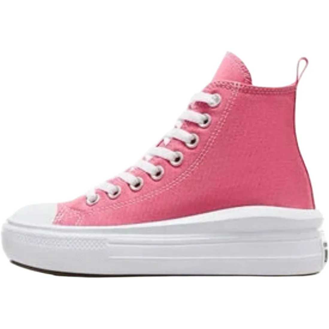 Converse Chuck Taylor All Star Abrasion Resistant высокие детские кроссовки из канваса розовые