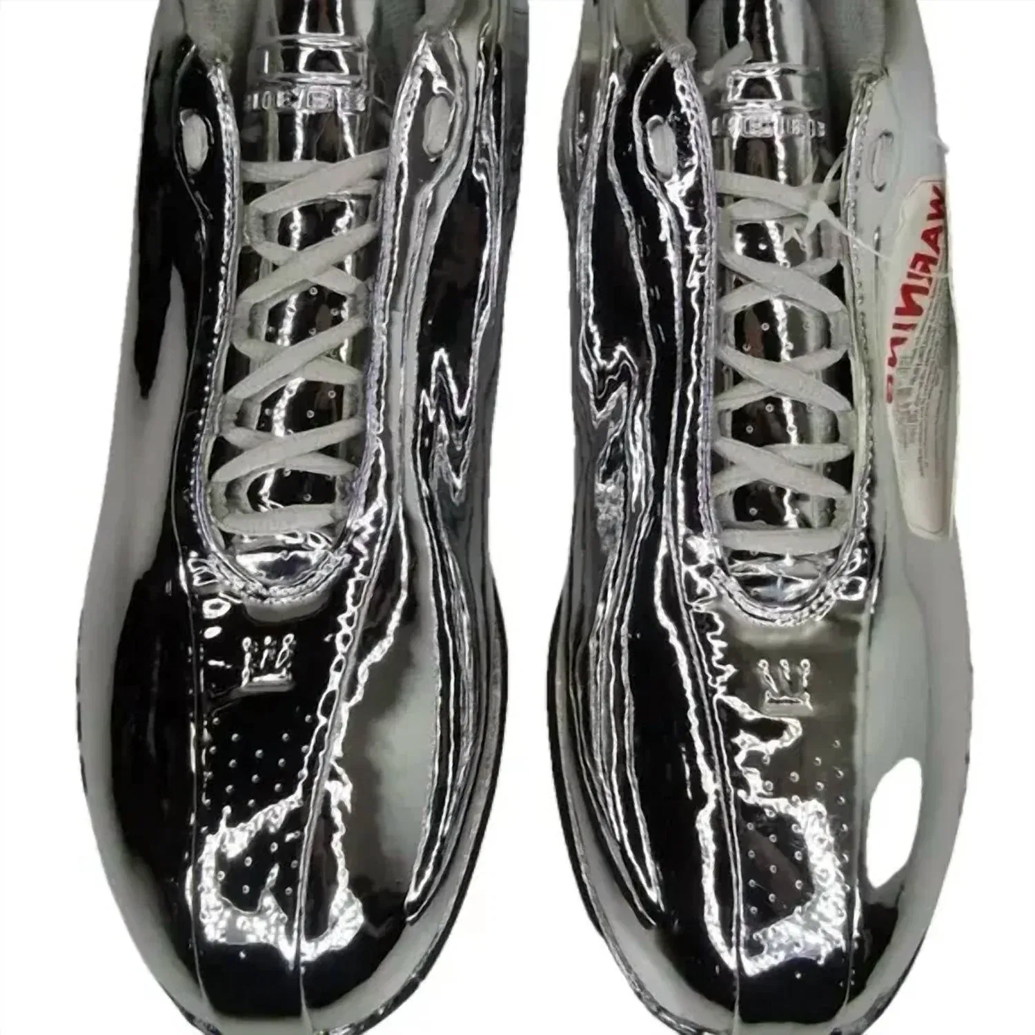 Dada supreme Мужские баскетбольные кроссовки Dubbz Chrome Luxury Webb серебристого цвета — фото 3