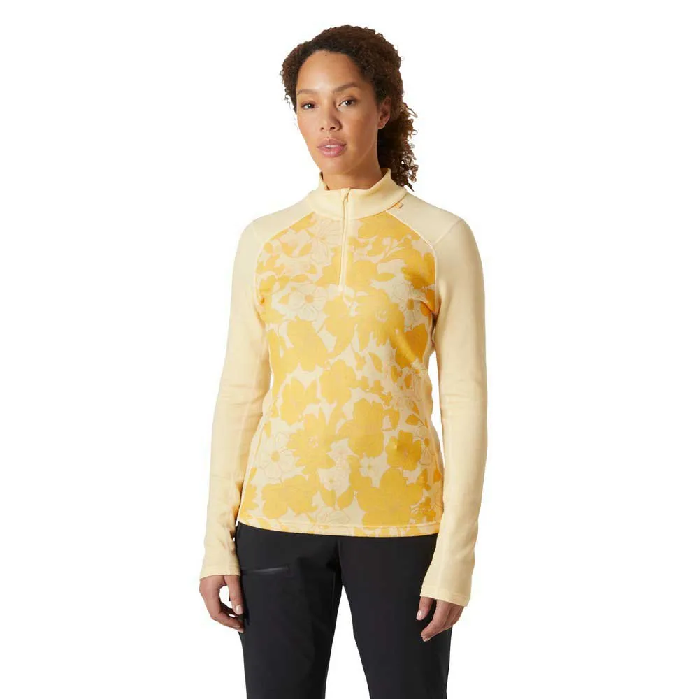 

Базовый слой Helly Hansen Lifa Merino Midweight Gra long sleeve, желтый