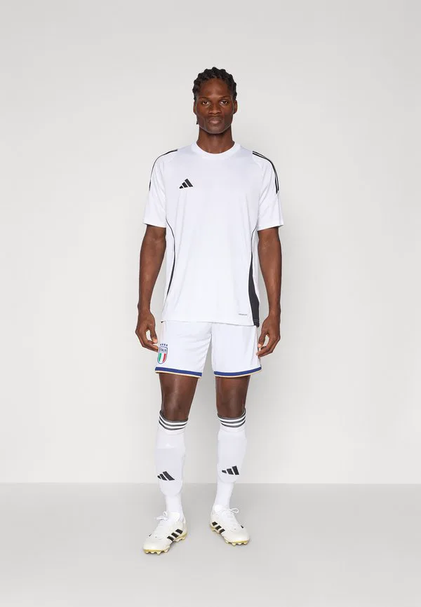 Италия 26 домашние шорты, форма национальной сборной Adidas Performance, White — фото 2