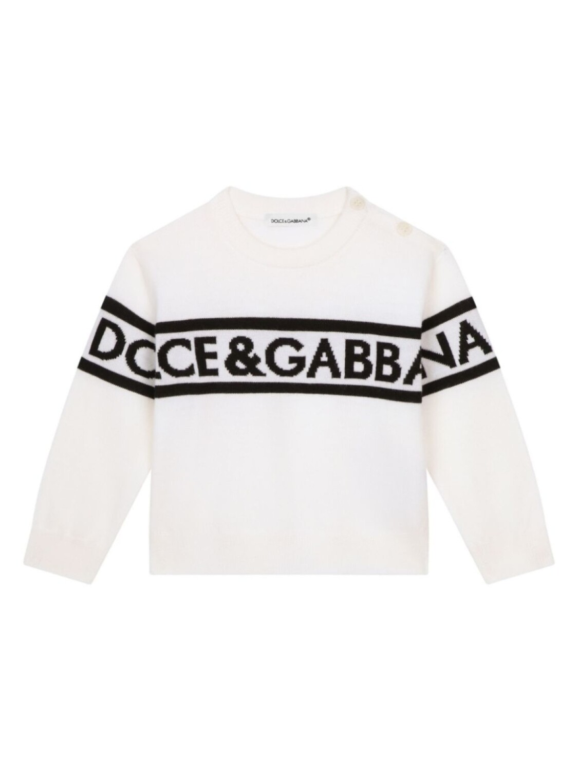 

Dolce & Gabbana джемпер с логотипом, нейтральный цвет