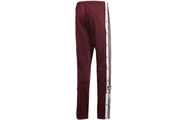 Спортивные штаны Men's adidas originals Side Retro Casual Sports Pants/Trousers/Joggers Autumn Dark Red, красный — фото 2