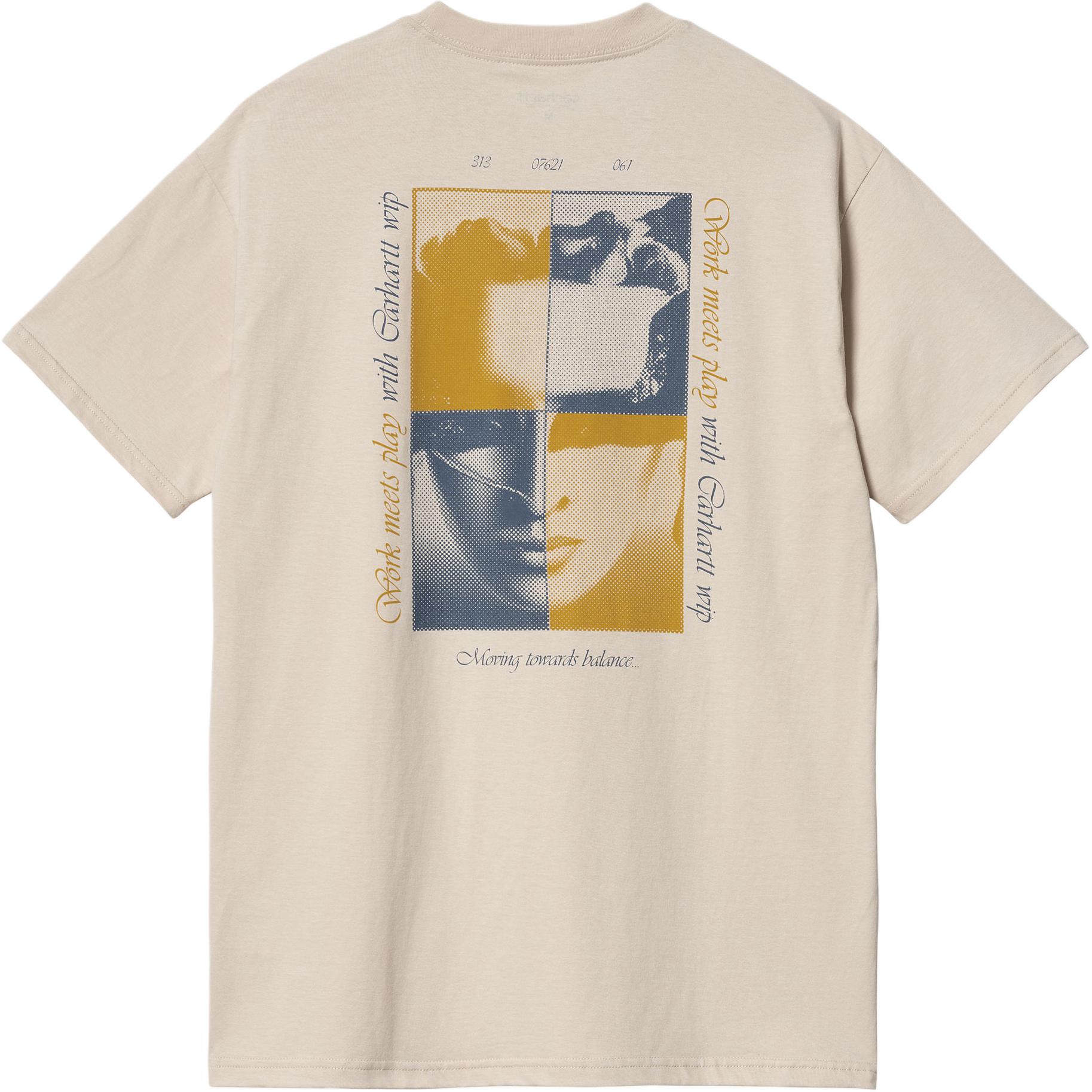 

Футболка унисекс цвета Carhartt WIP, хаки