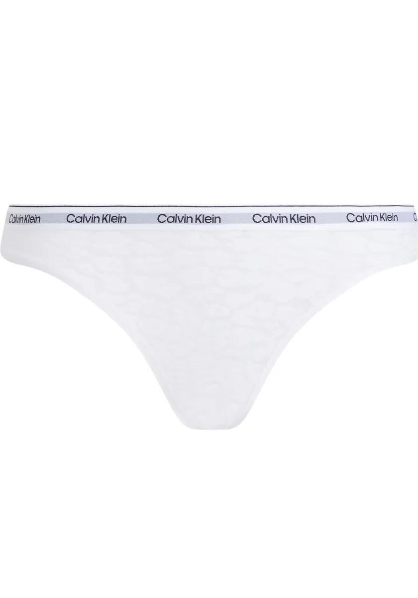 

Трусики бикини Calvin Klein Underwear "BIKINI" с надписью CK, белый