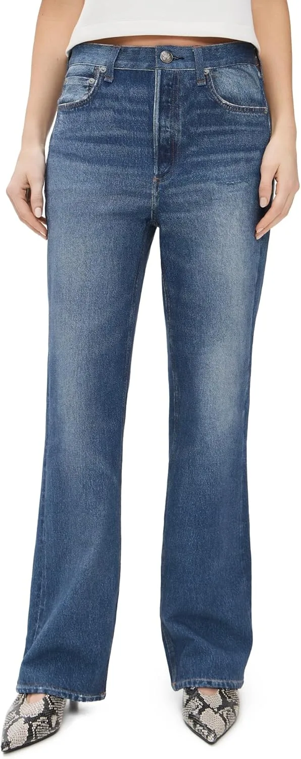 

rag & bone Женские джинсы Miramar Shea Relaxed Straight