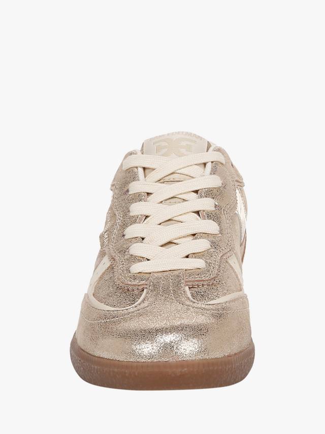 Кроссовки на шнуровке из смесовой кожи kallen Sam Edelman, цвет Cyprus Gold — фото 4