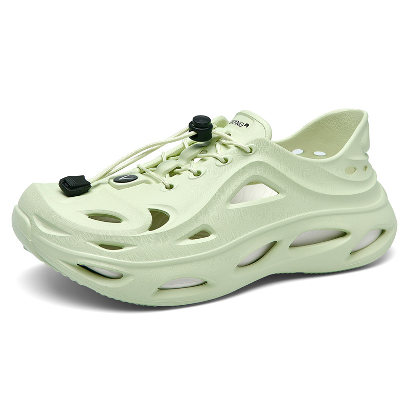 AOKANG Мятные манбо зеленые клоги унисекс в лунном белом цвете, цвет Moonlit White[Standard Sports Shoe Size] — фото 2