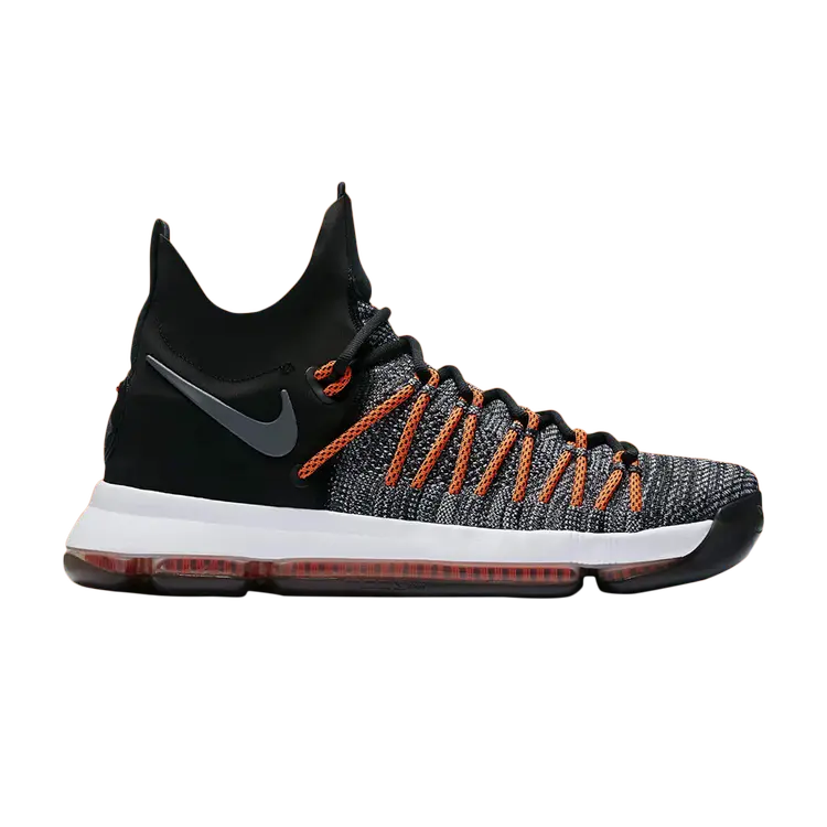 

Кроссовки Nike KD 9 Elite 'Dark Grey Hyper Orange', черный