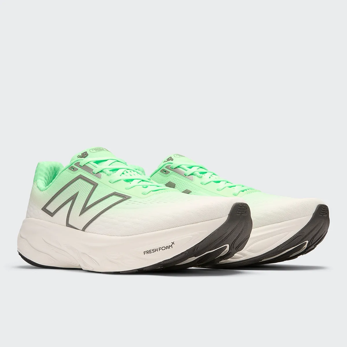 Женские беговые кроссовки W1080F14 New Balance, зеленый — фото 2