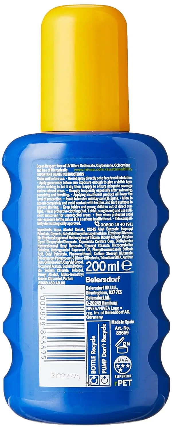 Солнцезащитный спрей SPF 50+ от NIVEA SUN Nivea Sun — фото 2