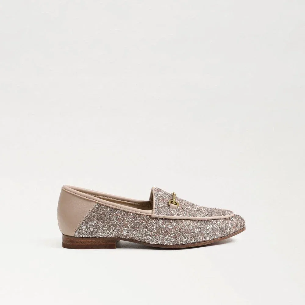 Детские лоферы Sam Edelman Loraine Bit, розовый цвет латте, мокасины с открытым носком, ZAP026 — фото 2