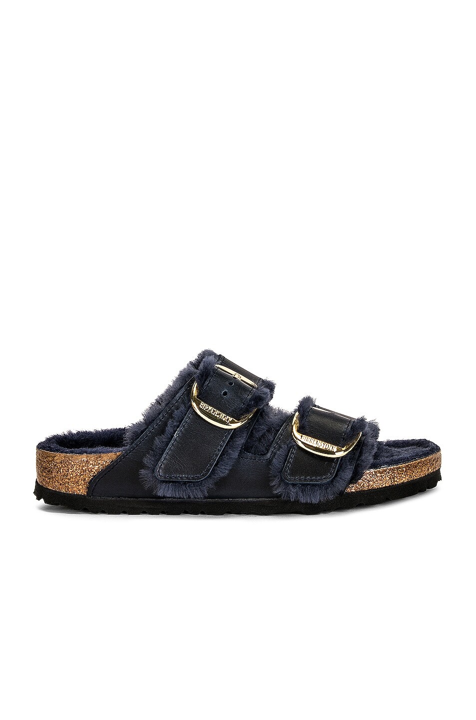 Сандалии Arizona с большой пряжкой Birkenstock, цвет Midnight
