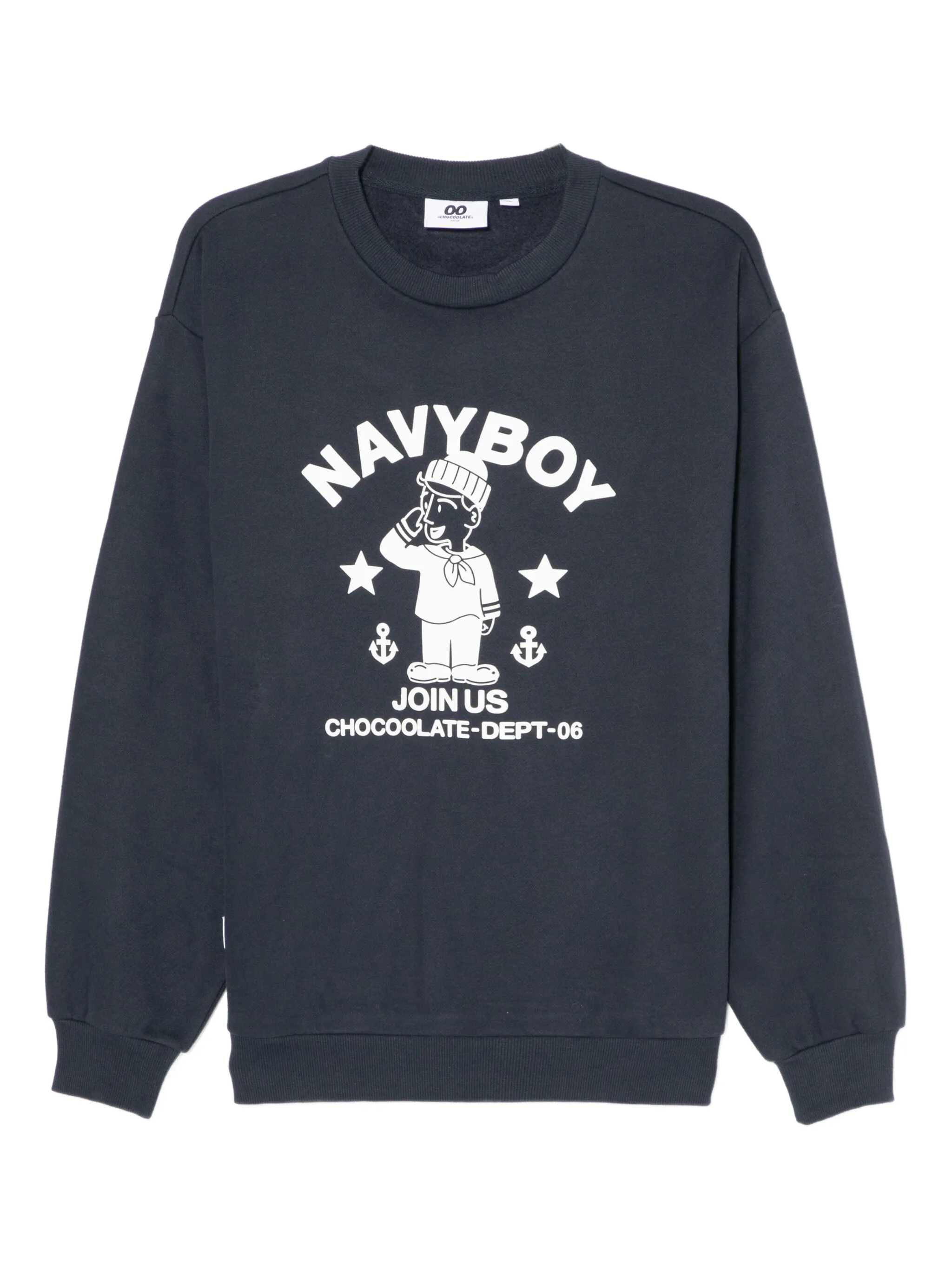 

Толстовка с логотипом Chocoolate, синий